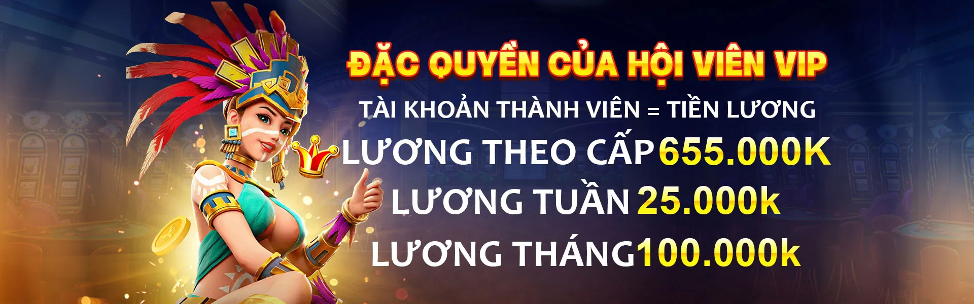 Hình ảnh chính chương trình VIP king79 win với các ưu đãi độc quyền